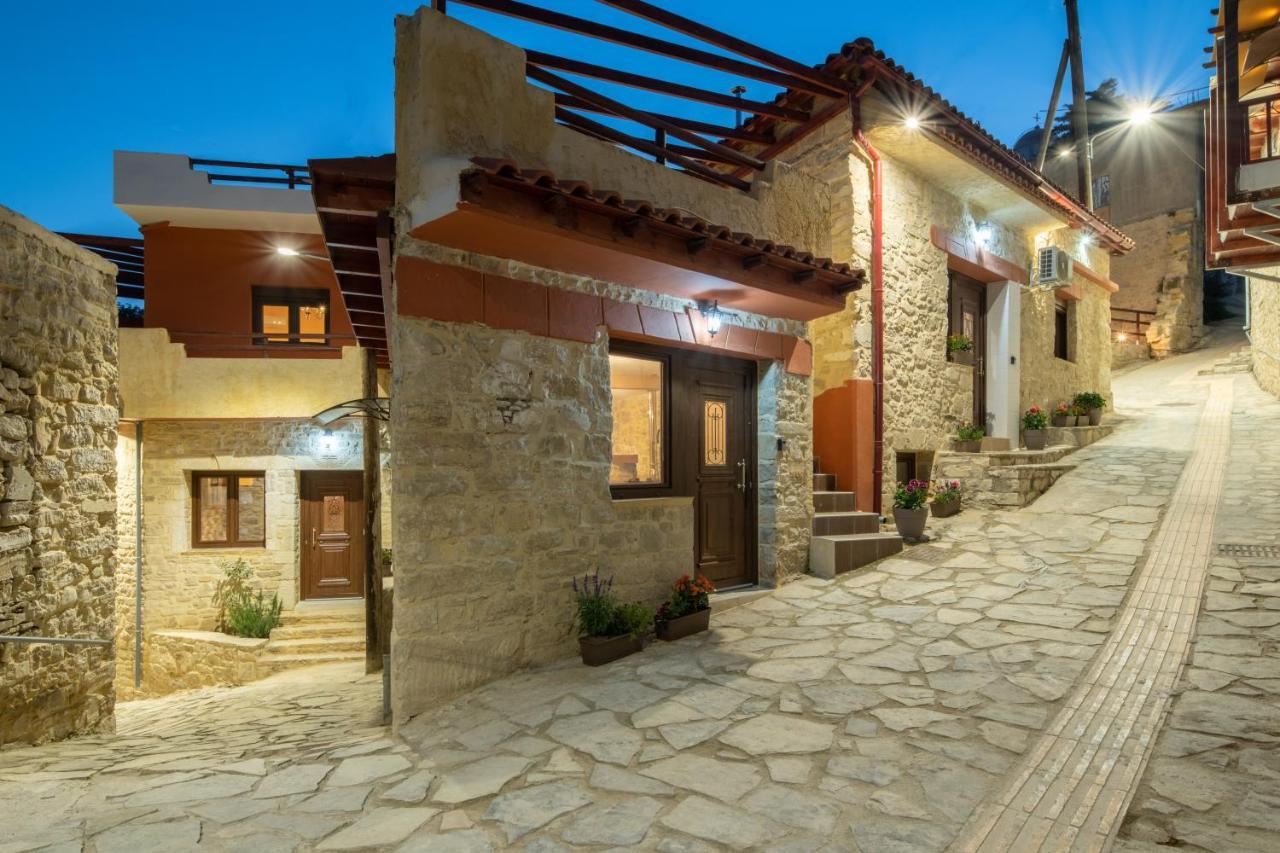 Draganigo Luxury Stone Houses 40 Min From Matala Ano Moulia Exteriér fotografie