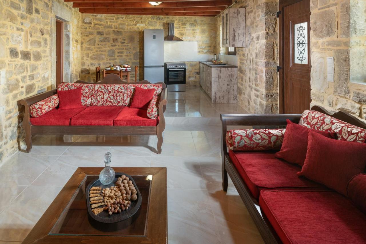 Draganigo Luxury Stone Houses 40 Min From Matala Ano Moulia Exteriér fotografie